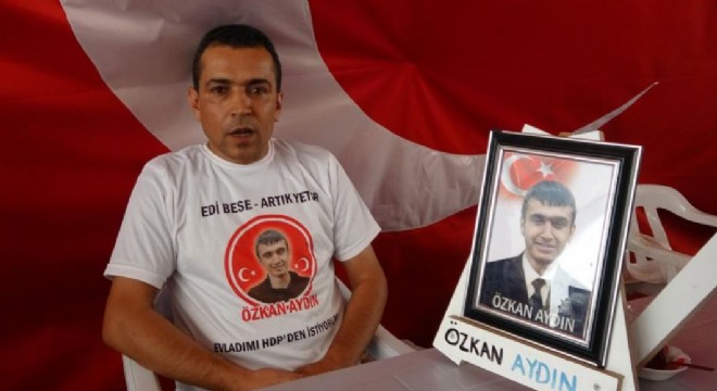 Nöbetteki babadan HDP'e tepki