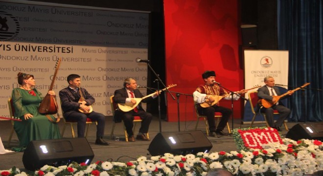 OMÜ'de Türk dünyası ozanları buluştu