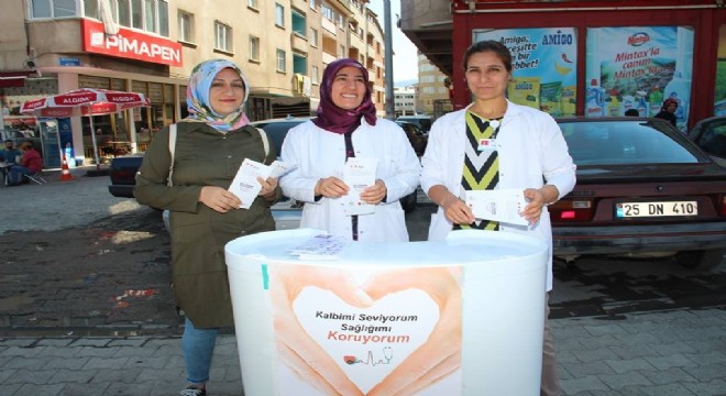 Oltu TSM'den “Kalp krizini tanıyın” bilgilendirmesi