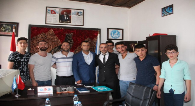 Oltu Ülkü Ocakları'na Vedat Sağlam atandı