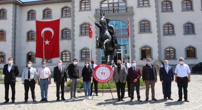 Oltu'da 19 Mayıs Gençlik ve Spor Bayramı töreni