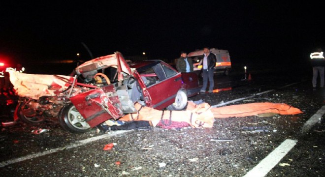 Oltu'da kaza: 2 ölü