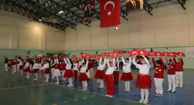 Oltu'da milli coşku