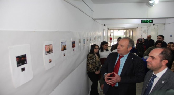Oltu'da pul sergisi