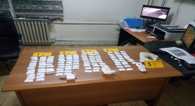Oltu'da uyuşturucu operasyonu