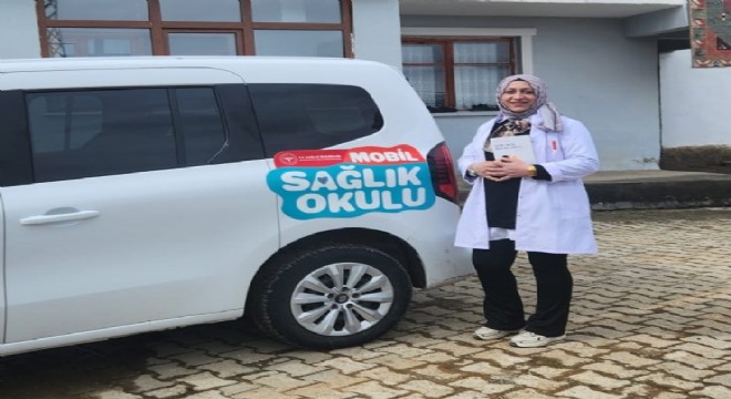 Oltu köylerine mobil araçla sağlık desteği