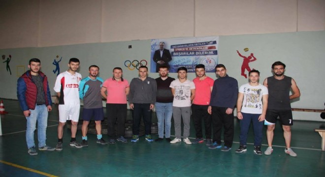 Oltulu gençlere sınav desteği