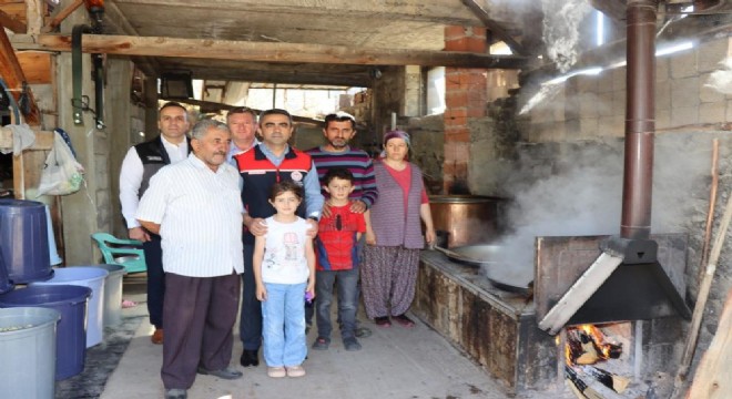 Olur'da pekmez zamanı