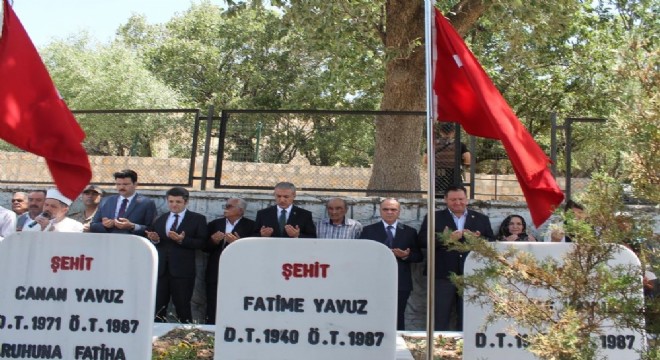 Ömerli Şehitleri dualarla anıldı