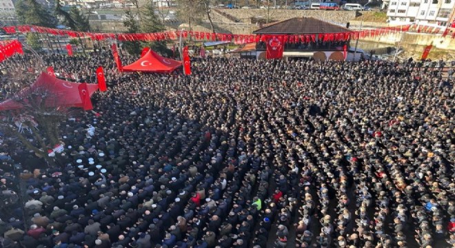 Ordu'da tekbirler semaya yükseldi