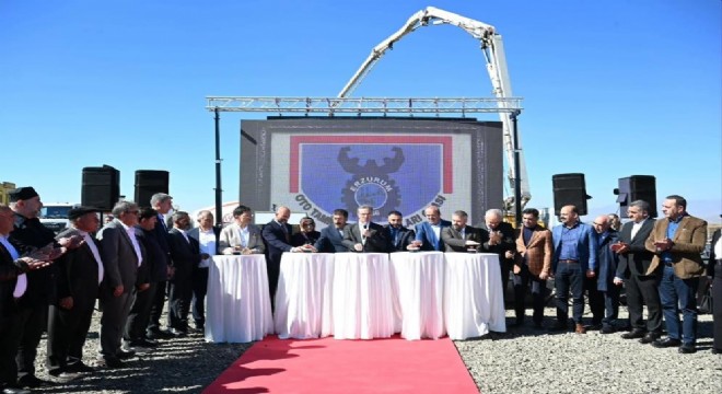 Oto Tamir ve İmalatçıları Sanayi Sitesi'nin temeli atıldı