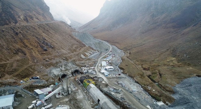Ovit Tüneli'nde tek tüpten geçişler yıl sonunda