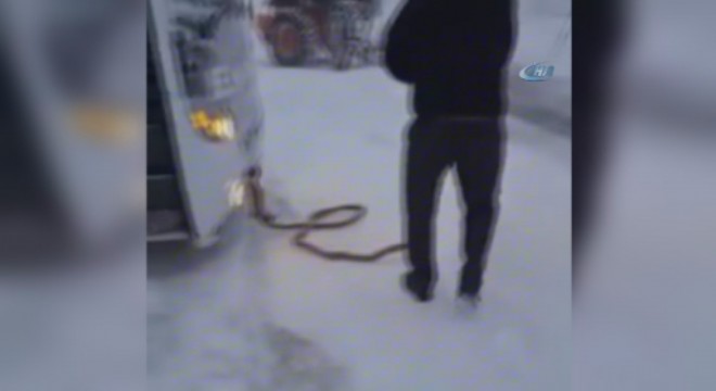 Ovit'te kar yağışı ulaşımı olumsuz etkiliyor