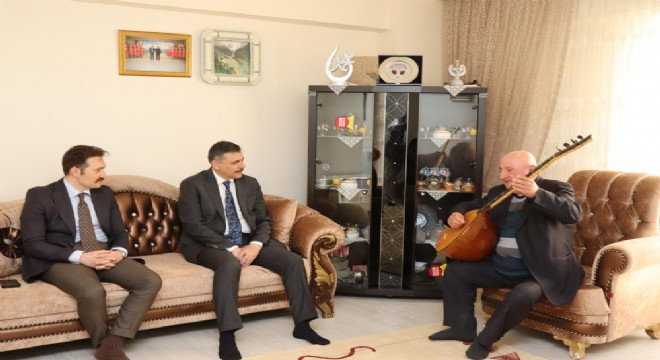 Ozan Coşkunlu Vali Çiftçi'yi ağırladı