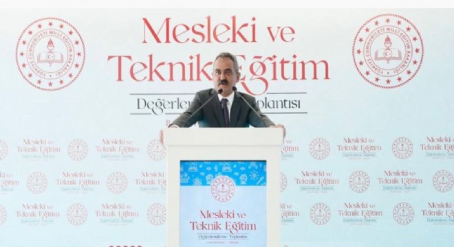 Özer'den mesleki eğitim zirvesi açıklaması