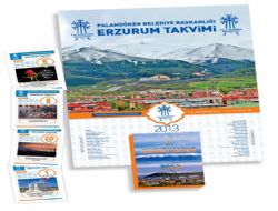 Palandöken 2013 takvimi tanıtıldı