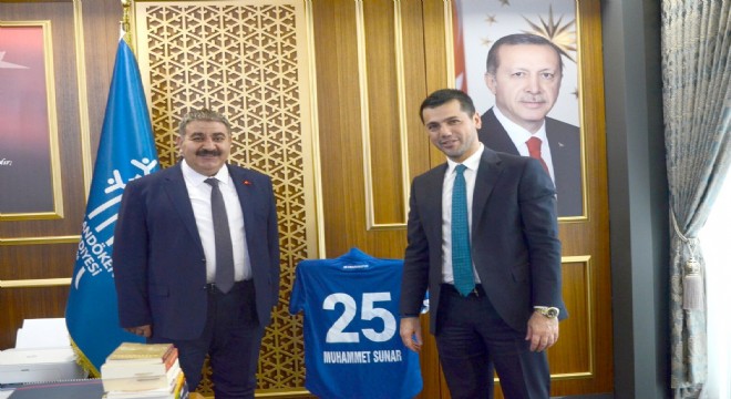 Sunar: ‘Erzurum'a sevinç yaşatanlara minnettarız'