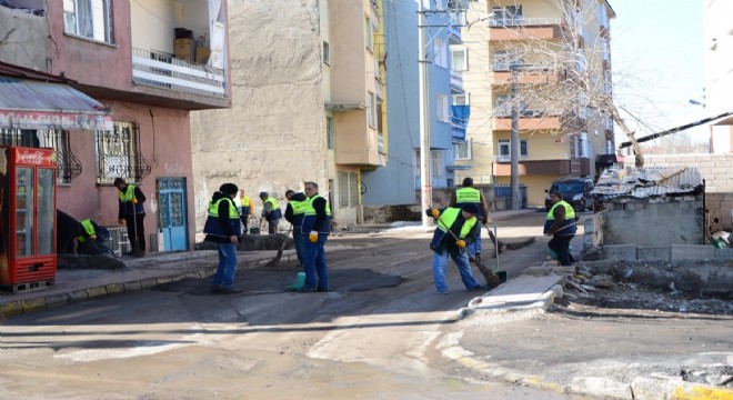 Palandöken Belediyesinden bahar mesaisi