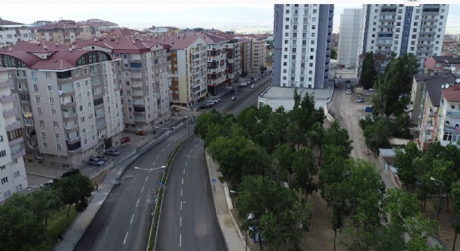 Palandöken Caddesi'nde güncelleştirme