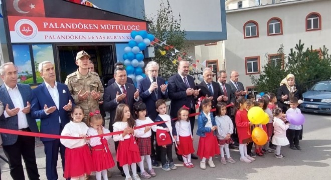 Palandöken Camisi Kur'an kursu dualarla açıldı