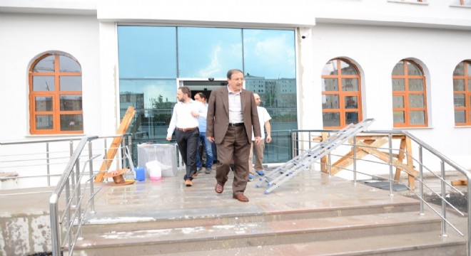 Palandöken Emniyet'ine hizmet binası desteği