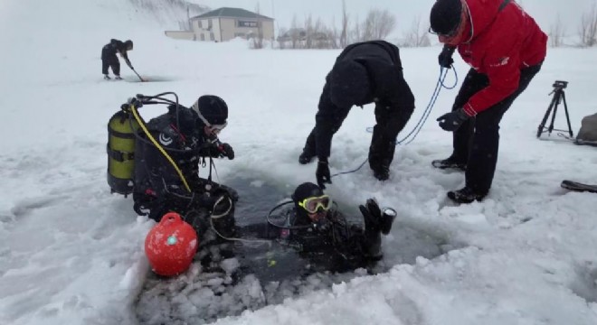 Palandöken Kayak Merkezi'nde bir ilk