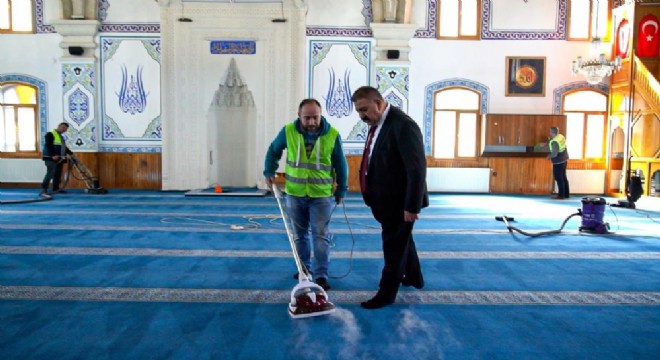 Palandöken'de camiler Ramazan'a hazır