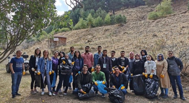 Palandöken'de çevre seferberliği