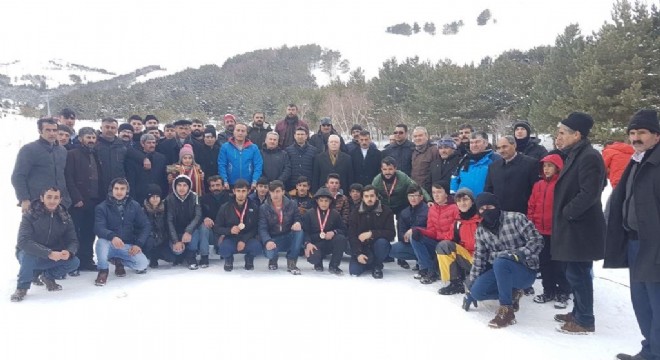 Palandöken'de geleneksel kızak yarışları