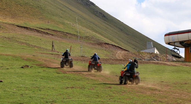 Palandöken'de safari turu