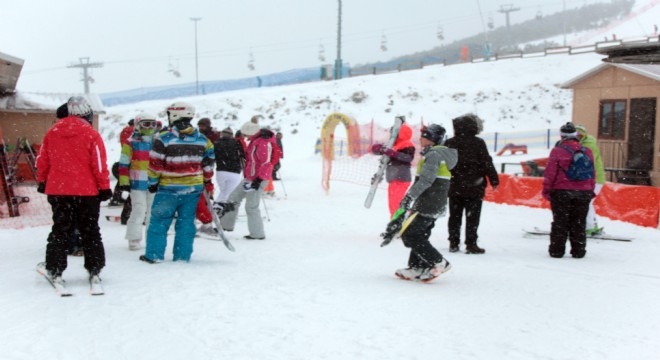 Palandöken'de sömestr coşkusu