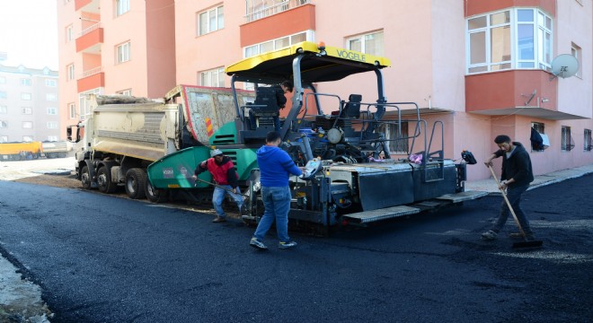 Palandöken'den asfalt seferberliği