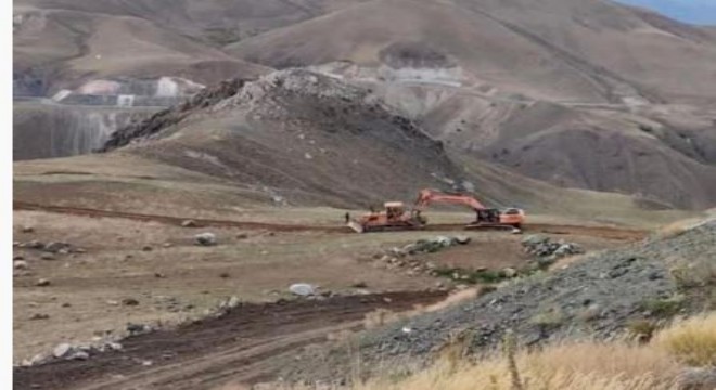 Palandöken tüneli için ilk kazma vuruldu