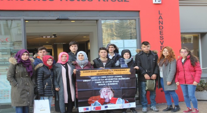 Pazaryolu Erasmus ekibi Almanya'dan döndü