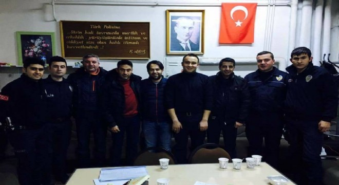 Polise ziyaret, Halep'e yardım