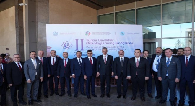 Rektör Hacımüftüoğlu, 2'nci Türk dili konuşan devletler onkologlar kongresine katıldı