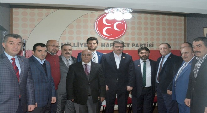 SP'den MHP ziyareti