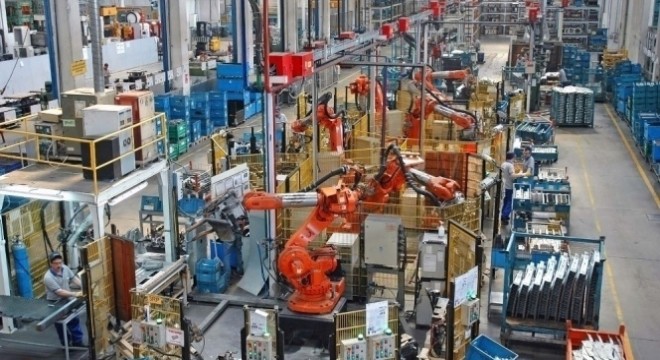 Sanayi üretimi yıllık yüzde 0,1 azaldı
