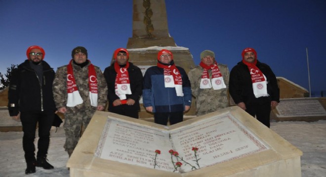 Sarıkamış Şehitleri anısına saygı nöbeti
