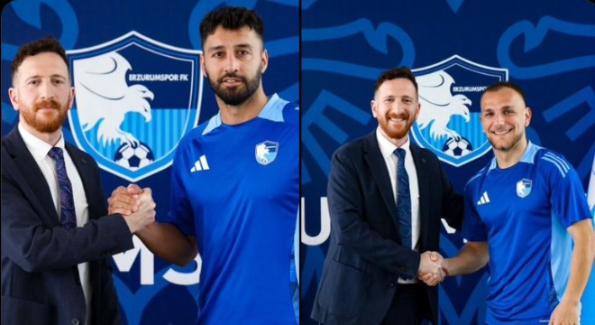 Sefa Akgün ve Mustafa Akbaş 'Erzurumspor' dedi
