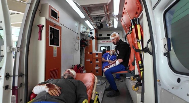 Şehir Hastanesi'nde gerçeği aratmayan tatbikat