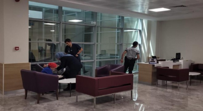 Şehir Hastanesi'nde mavi kod tatbikatı
