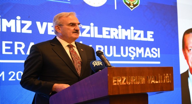 Erzurum'da Milli Birlik ve Beraberlik buluşması