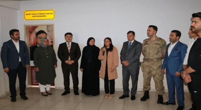 Şehit Akyüz'e vefa