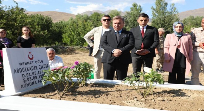 Şehit Çıldır'a vefa