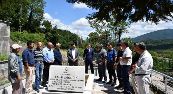 Şehit Güngör rahmet niyazlarıyla anıldı