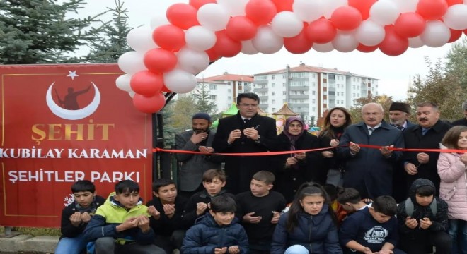 Şehit Karaman'a vefa