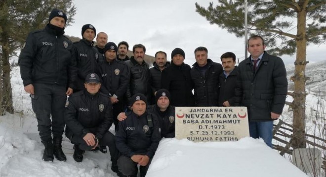 Şehit Nevzat Kaya'ya vefa