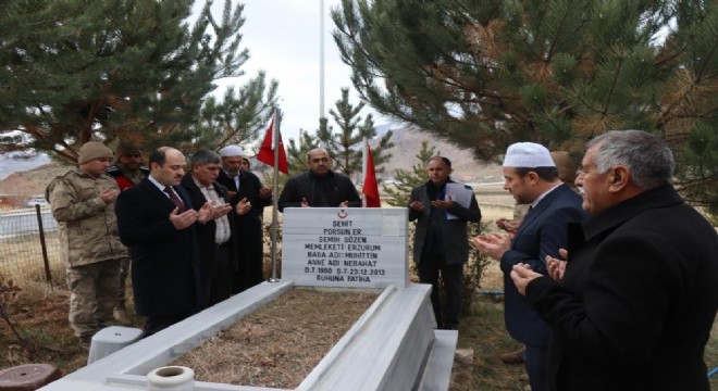 Şehit Sözen dualarla anıldı