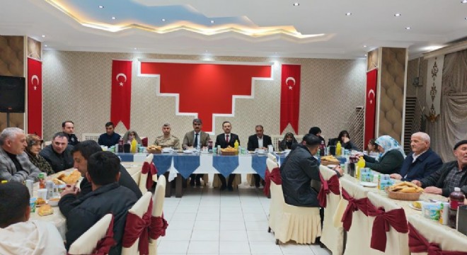 Şehit ve gazi aileleri iftarda buluştu